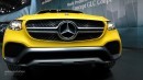 Mercedes GLC Coupe A-wing