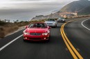 Classic Mercedes SL Models Along the Californian Coast