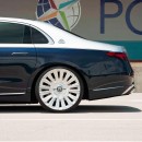 Mercedes-Maybach S 580 AGL77 monoblock lowered by MC Customs Miami
