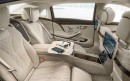 Mercedes-Maybach S-Class rear seats