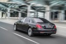 Mercedes-Maybach S-Class driving
