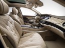 Mercedes-Maybach S-Class front seats