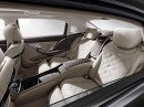 Mercedes-Maybach S600 interior: rear