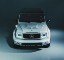 Mercedes Pajero G Evolution CGI mashup by the_kyza