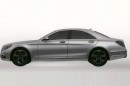 Mercedes S-Class Plug-in Hybrid patent photos