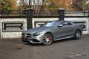 Mercedes S63 AMG Coupe Wrapped in Matte Gray