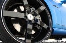 Mercedes S63 AMG Matte Blue Metallic Wrap