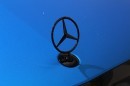 Mercedes S63 AMG Matte Blue Metallic Wrap