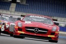 SLS AMG GT3 in the look of the legendary Mercedes-Benz 300 SEL 6.8 AMG