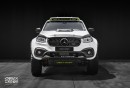 Mercedes X-Class With carbon, Widebody kit and bucket seats from Carlex