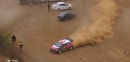 Kris Meeke wins 2017 Mexico WRC round after crashing his Citroen in a parking lot
