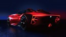 MG Cyberster electric sports car concept