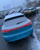 Miami Blue 2019 Porsche Macan S Arrives in Russia, Looks Colorful