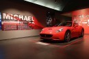 Michael 50 exhibit at the Ferrari museum