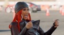 Cardi B goes stunt driving with Michelle Rodriguez