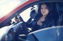 Michelle Rodriguez Pushes Jaguar F-Type SVR to 200 MPH