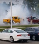 Michigan Driver Has Diabetic Episode, Does Uncontrollable Chevy Colorado Burnout