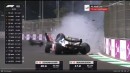 Mick Schumacher 2022 Saudi Arabian GP Q2 crash