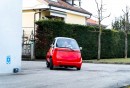 This is the second prototype of the Microlino 2.0 all-electric microcar