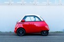 This is the second prototype of the Microlino 2.0 all-electric microcar