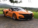 Mid-Engined Chevy Camaro Gives Off BMW Hybrid Vibes