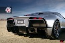 Mid-Engined Corvette "Fast Eddy" Shows HRE Wheels in the Desert
