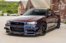 Tuned 2000 Nissan Skyline GT-R R34 getting auctioned off