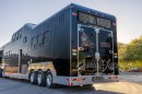 The Midnight Rider is a 1987 Peterbilt semi converted into a record-breaking limousine in 2004