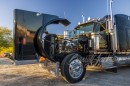 The Midnight Rider is a 1987 Peterbilt semi converted into a record-breaking limousine in 2004
