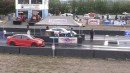 Porsche Taycan vs Audi RS 3 drag race on Wheels Plus