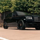Mikey Trapstar custom Rolls-Royce Cullinan on Forgiato wire wheels