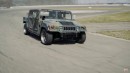 Mil-Spec Automotive Hummer H1 restomod drifting with Matt Farah on Hagerty