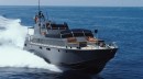 Cujo, an iconic super-fast luxury yacht made even more famous by Princess Diana, has sunk in the Mediterranean