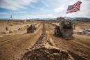 Military vehicles at 2020 Mint 400