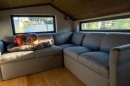 Millenial tiny home on wheels