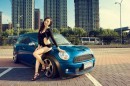 Hot Model on MINI Clubman in China