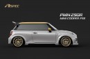 MINI Cooper Hatch Gets Monster Widebody Kit and LFA Exhaust from China's Aspec