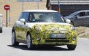 MINI Electric Prototype Reveals Interior With Small Digital Dash, BMW Shifter