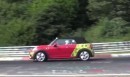 MINI JCW Convertible Prototype Looks Cute and Slow at the 'Ring
