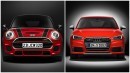 Audi S1 vs MINI JCW