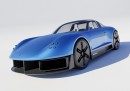 Porsche 911 Electric rendering by nicolasv_design
