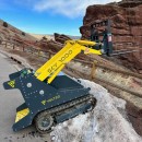 This fully electric mini skid steer loader SKY was built for serious work