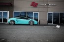 Minty Green Lamborghini Gallardo on PUR Wheels