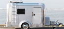 The X-Cabin 300 is a lightweight, compact trailer with multi-functionality and a memorable design