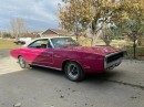 1970 pink Dodge Charger restored in Montana