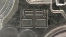 Cristina Balan Initials (CB) Stylized on Early Tesla Model S Battery Packs