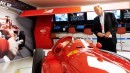 Mister NASCAR Jim France Visits the Office His Father Met Enzo in Maranello
