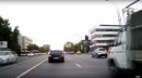 Mitsubishi Lancer Evo vs. Volvo S40 crash