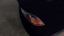 Mitsubishi Lancer Evo gets dipped in Musou Black