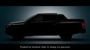Mitsubishi L200 Triton pickup truck official teaser